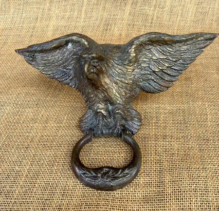 Victorian Brass Doorstop
