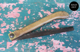 A Vintage Pruning Saw with Beach Wood Handle