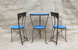 A Late 19th C French Iron Bistro Set