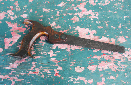 An Unusual Pair of Vintage Shears with Notched Blade