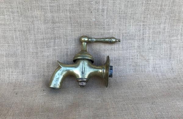 A Late 19th C English Brass Tap