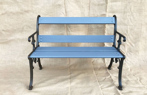 A Late 19th C Cast Iron Bench