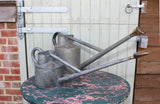 Vintage Galvanised Haws Watering Can No.4 with Brass Rose