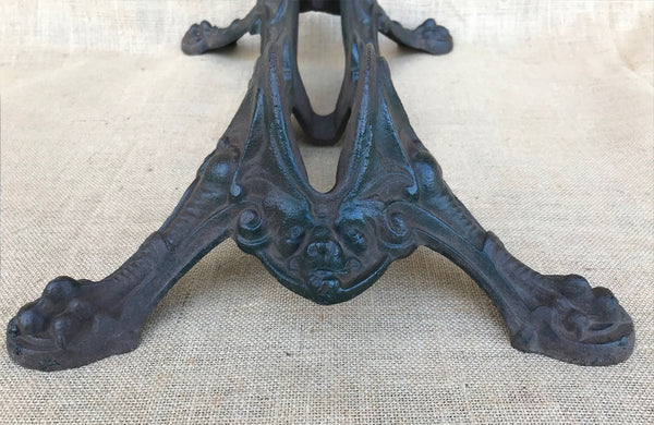 A Victorian Cast Iron Bicycle Stand