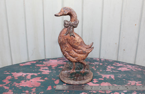 Vintage Cast Iron "Jemima Puddle Duck" Doorstop